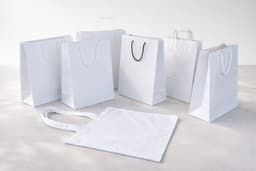 Torba papierowa biała - eleganckie a jednocześnie tanie rozwiązanie